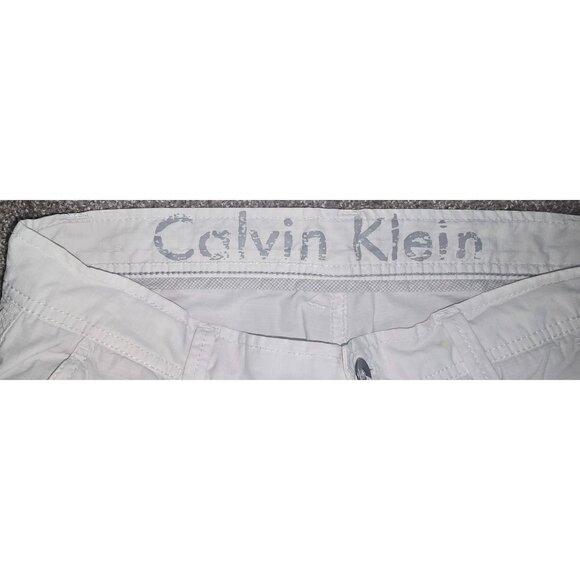 Calvin Klein Mens Lightweight Cargo Capri Pants With Adjustable Drawstrings Mult - Picture 6 of 9